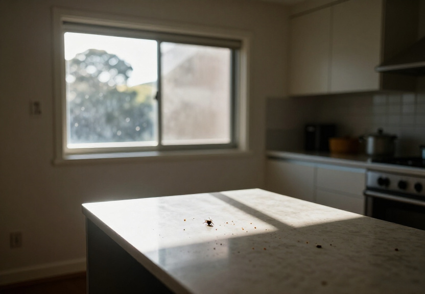 Bees entering a wall cavity in a Regentville house